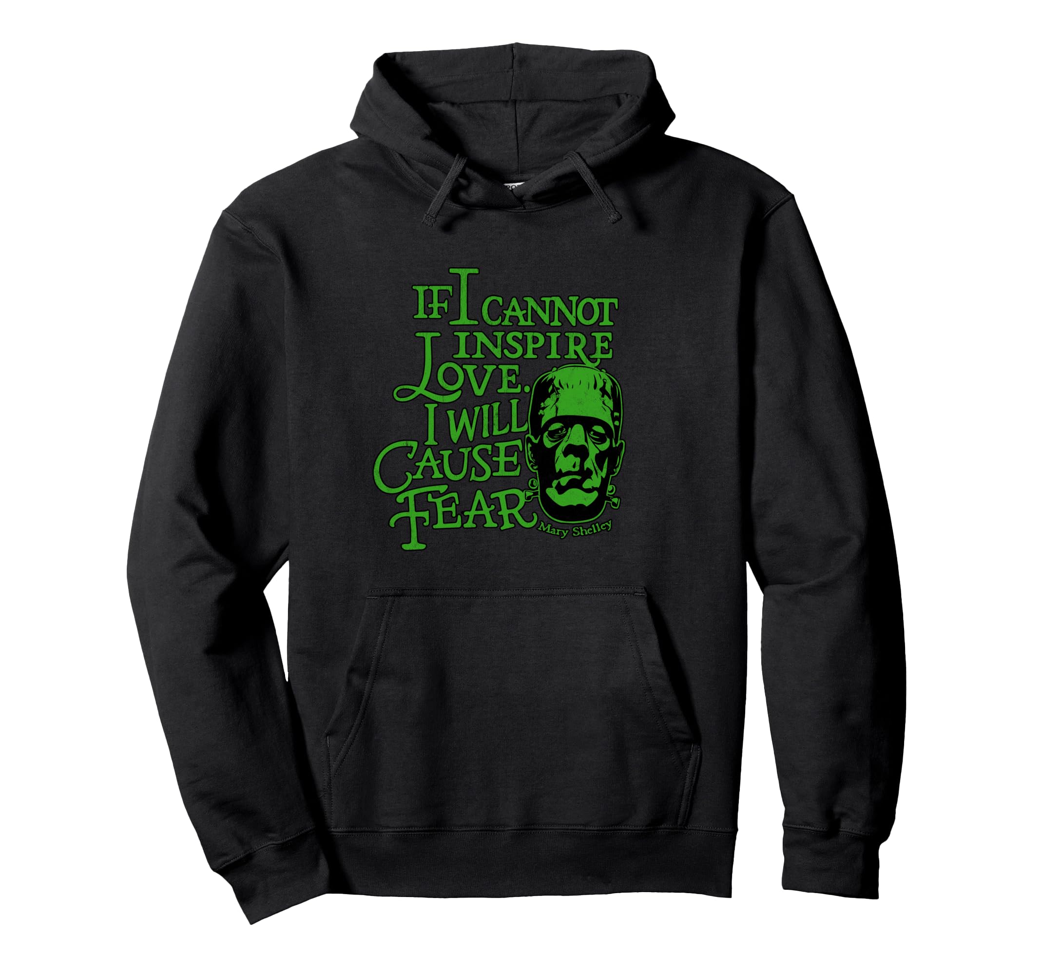 Frankenstein Or Mary Shelley Hoodie - Aesthetic Graphic Men Women - T-Shirt, Sweatshirt, Hoodie