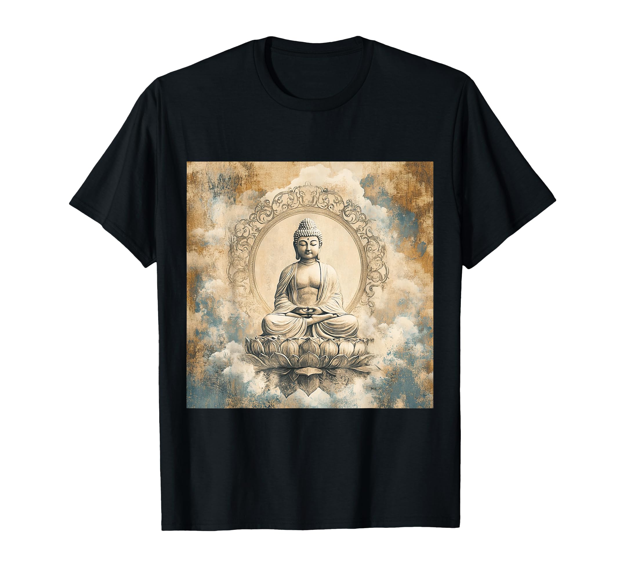 Meditating Buddha Tibetan Buddhism T-Shirt - Streetwear Style Unisex - T-Shirt, Sweatshirt, Hoodie