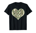 Love Yourself Camo Heart Valentines Day T-Shirt - Trendy Graphic Unisex - T-Shirt, Sweatshirt, Hoodie