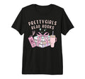 Book Lovers Pretty Read Books Tri T-Shirt - Streetwear Style Men Women - T-Shirt, Sweatshirt, Hoodie