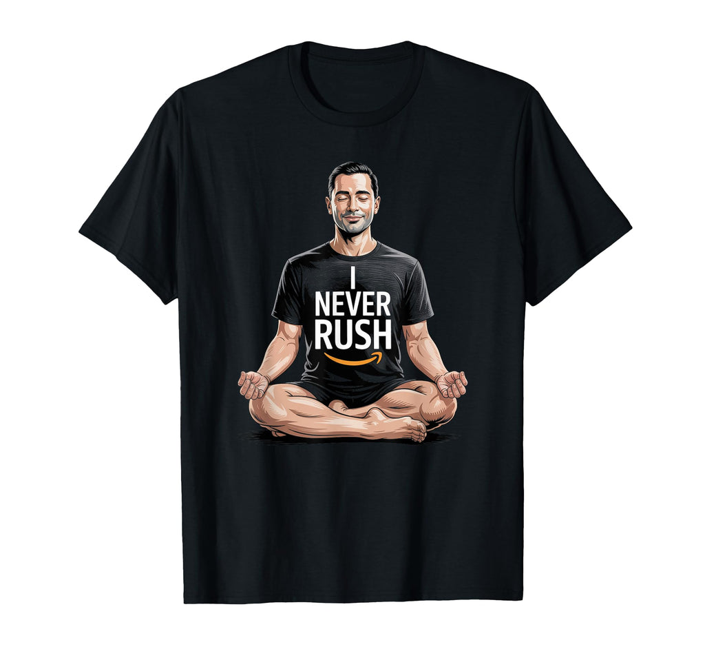 I Never Rush Inspiring Relaxing T-Shirt - Streetwear Style Men Women - T-Shirt, Sweatshirt, Hoodie