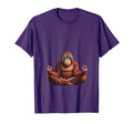 Meditation Orangutan Relaxing T-Shirt - Unique Graphic Men Women - T-Shirt, Sweatshirt, Hoodie