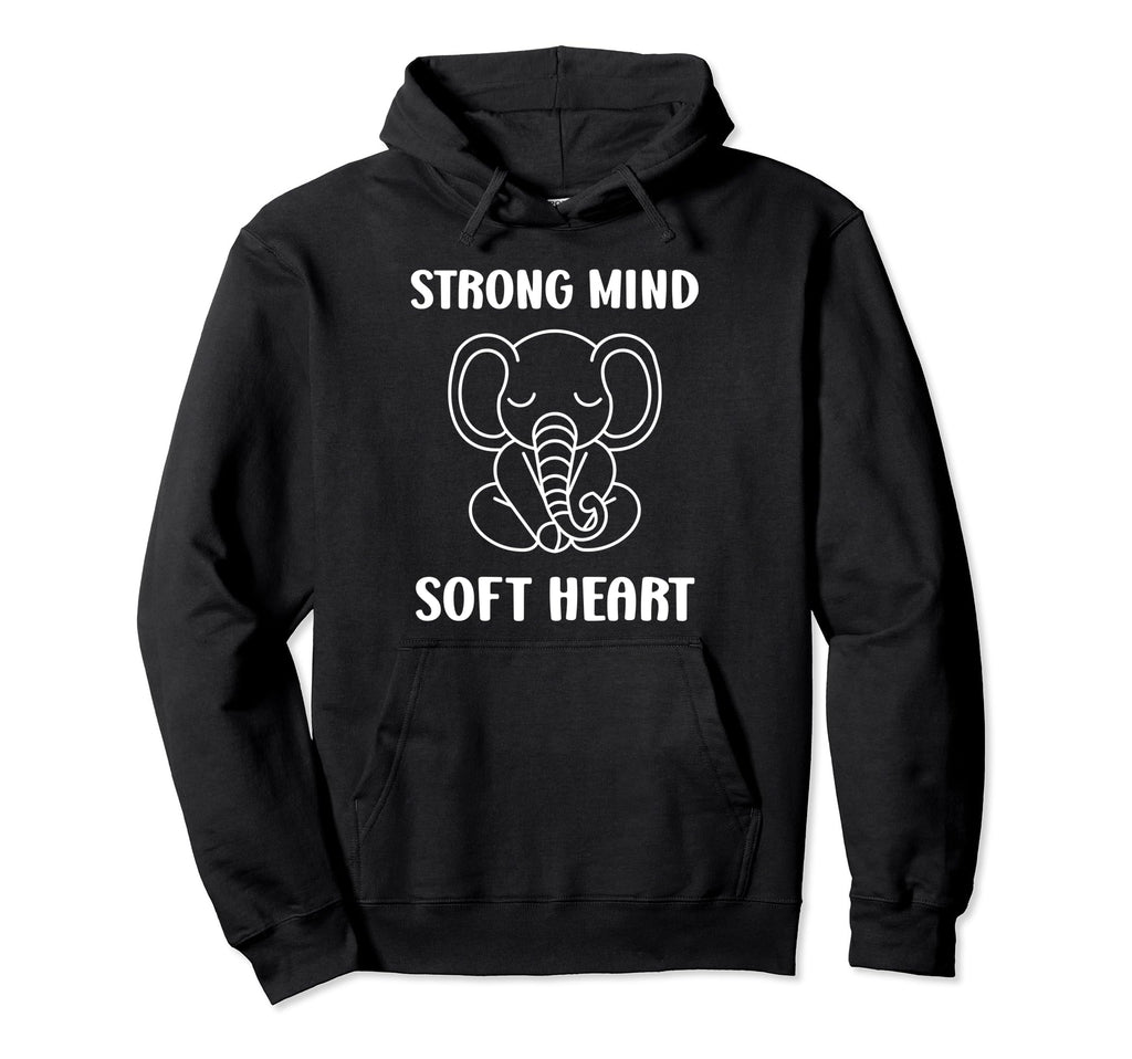 Animal Strong Mind Soft Heart Mental Hoodie - Streetwear Style Men Women - T-Shirt, Sweatshirt, Hoodie