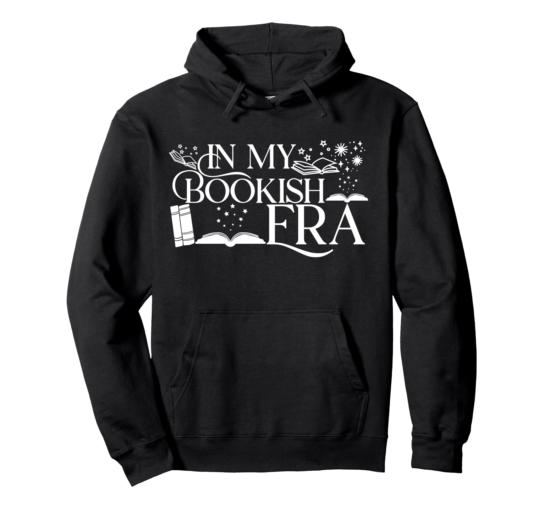 My Bookish Era Book Lover Hoodie - Novelty Apparel Men Women - T-Shirt, Sweatshirt, Hoodie