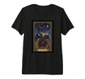 Mystic Library Dragon Reader Tarot Night T-Shirt - Trendy Graphic Unisex - T-Shirt, Sweatshirt, Hoodie