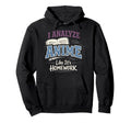 Anime Anxiety Overthinking Weeb Kawaii Hoodie - Minimalist Print Men Women - T-Shirt, Sweatshirt, Hoodie