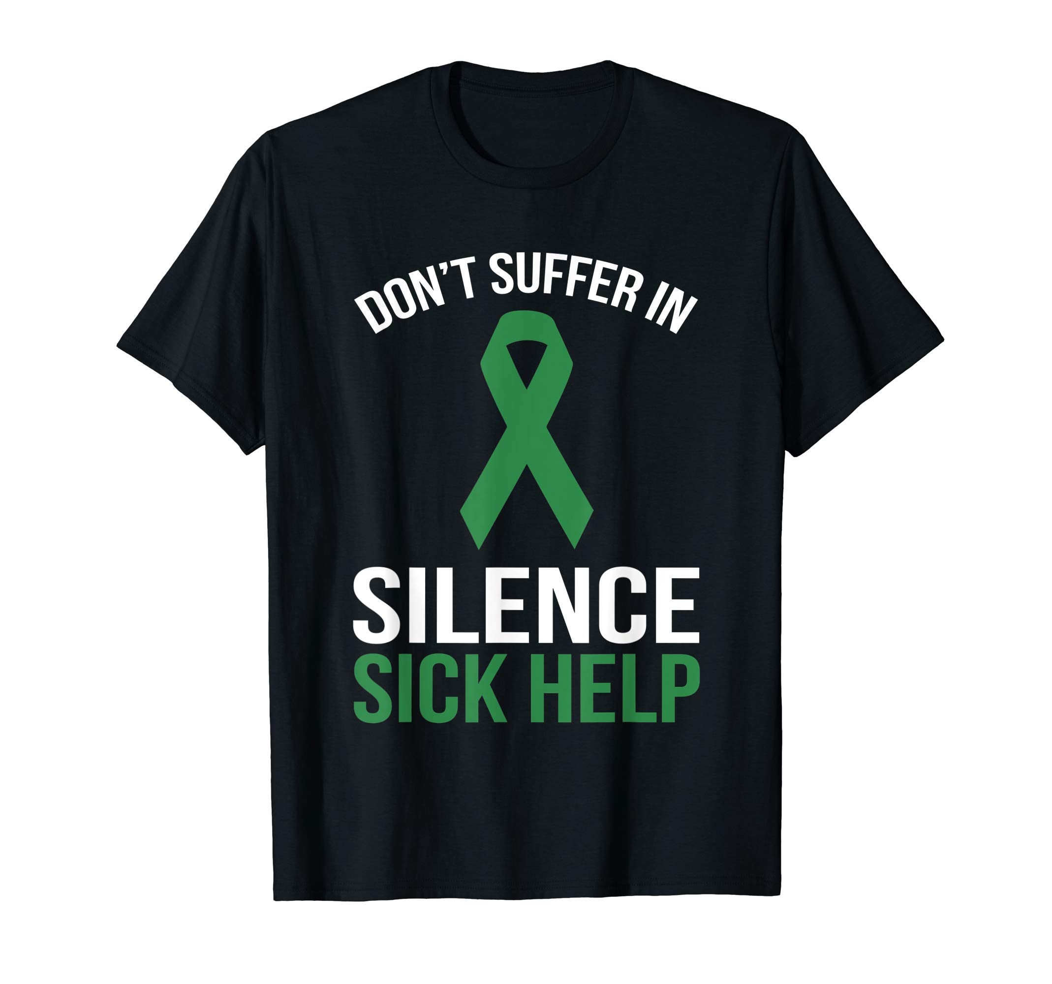 Dont Suffer Silence Sick Help Mental T-Shirt - Unique Graphic for Adults - T-Shirt, Sweatshirt, Hoodie