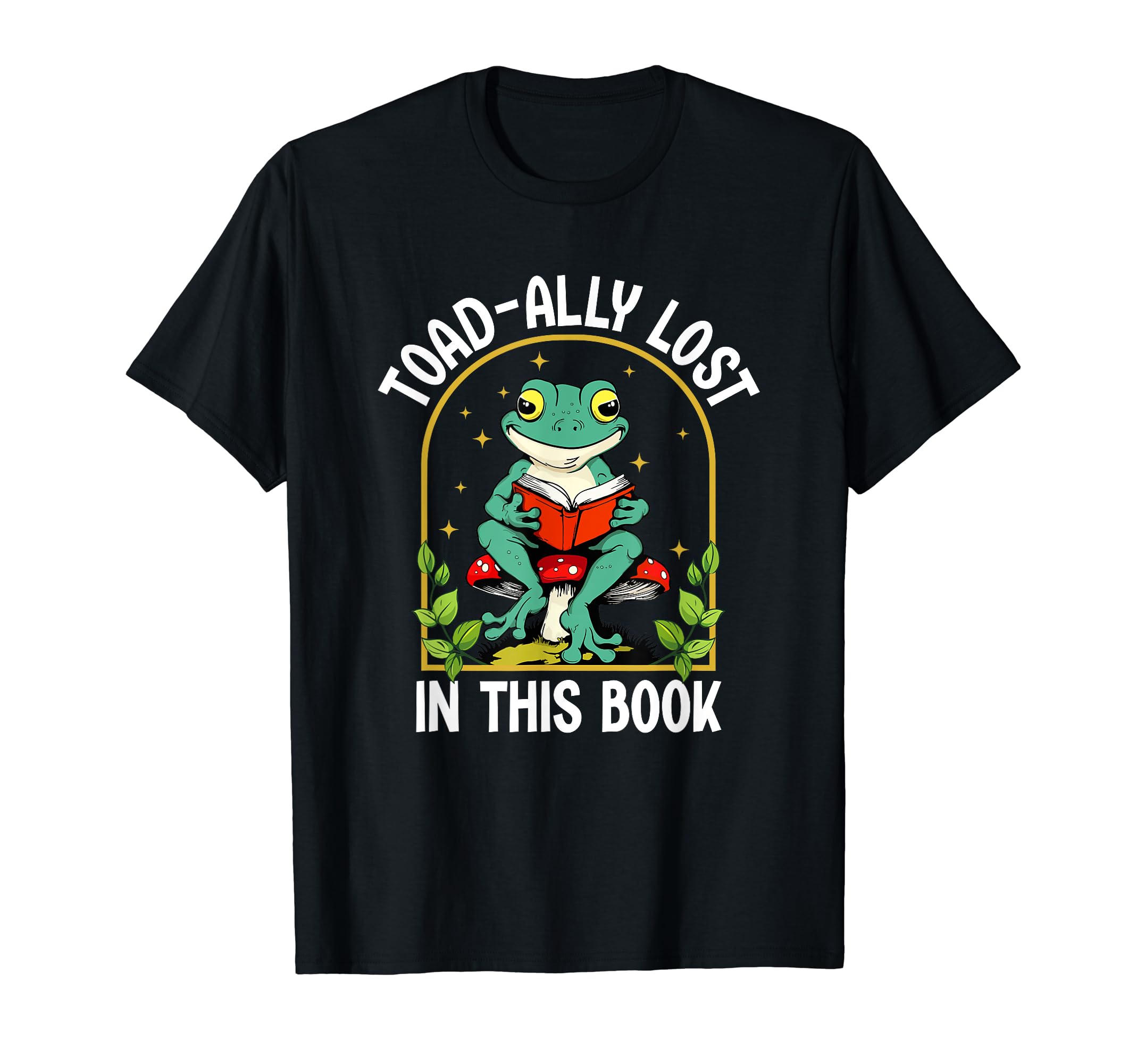 Toad Ally Lost This Book T-Shirt - Unique Graphic Unisex - T-Shirt, Sweatshirt, Hoodie