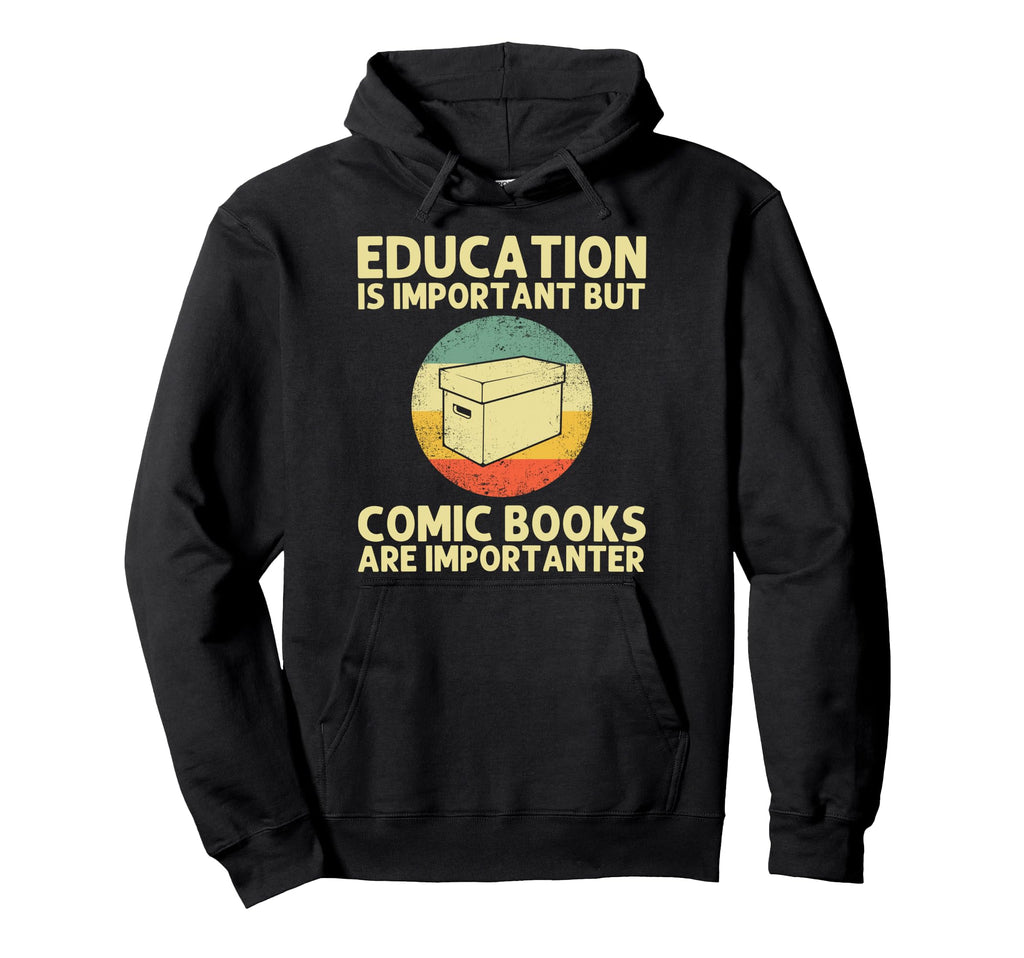 Comic Book Comic Book Lovers Books Nerd Hoodie - Graphic Print Unisex - T-Shirt, Sweatshirt, Hoodie