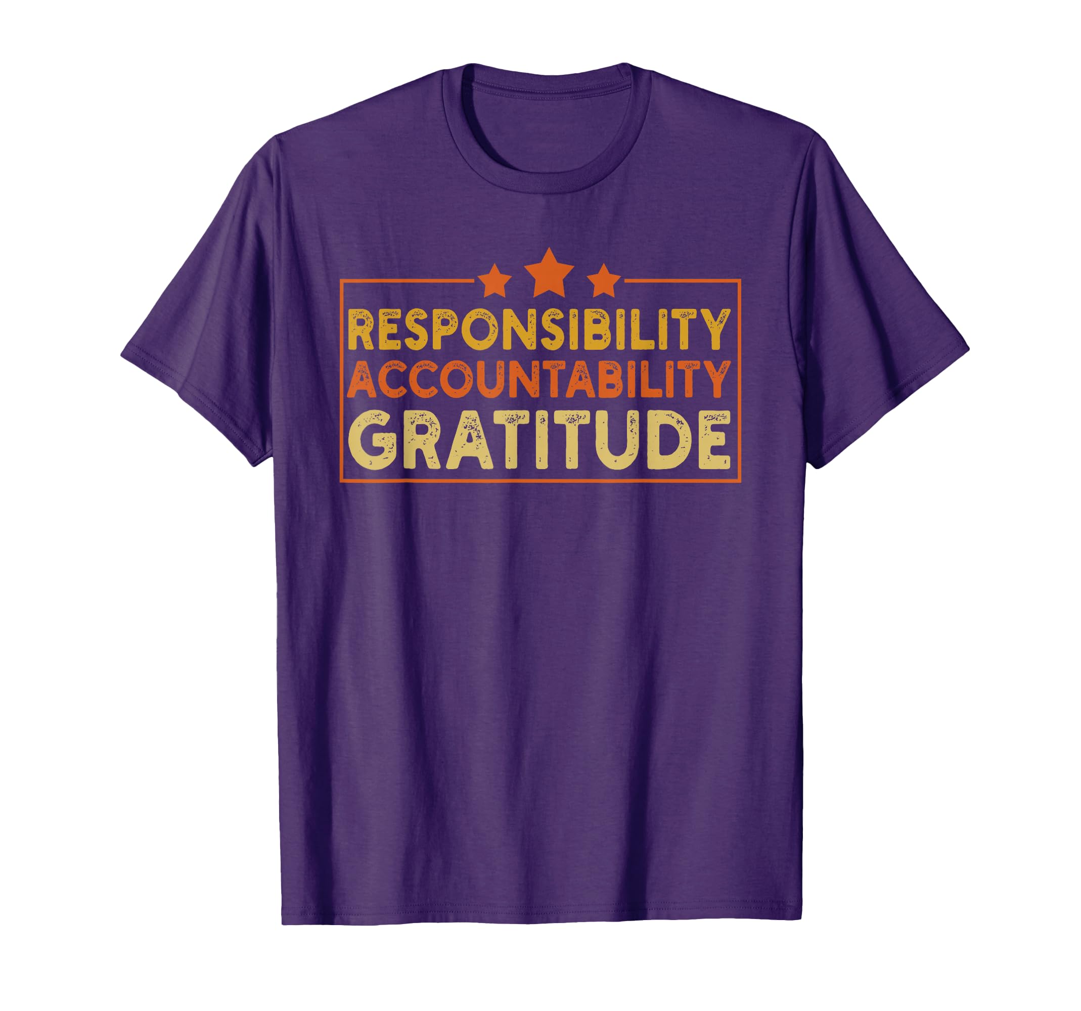 Responsibility Accountability T-Shirt - Unique Graphic for Adults - T-Shirt, Sweatshirt, Hoodie