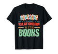 Bibliophile Committed Relationship T-Shirt - Unique Graphic for Adults - T-Shirt, Sweatshirt, Hoodie