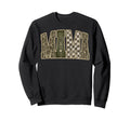Mama Camo Checkered Mom Mama Sweatshirt - Novelty Apparel Unisex - T-Shirt, Sweatshirt, Hoodie