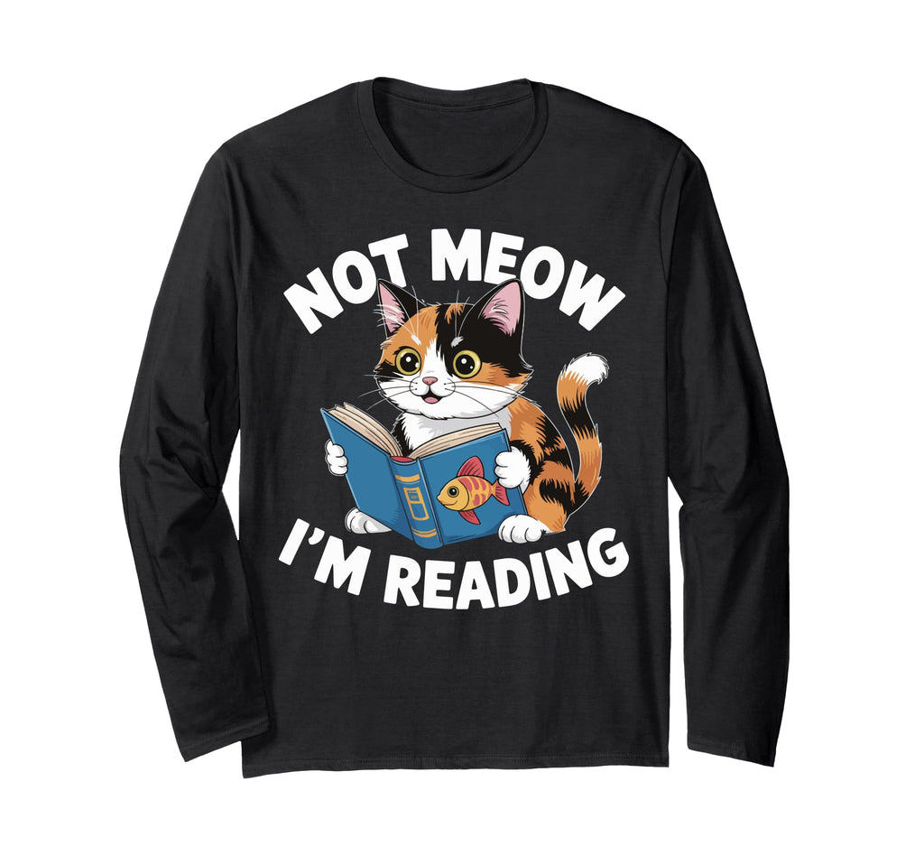 Cat Bookworm Bibliophile Reader Book T-Shirt - Streetwear Style Men Women - T-Shirt, Sweatshirt, Hoodie