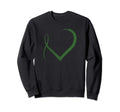 Subtle Heart Mental Health Sweatshirt - Fun Novelty Design Men Women - T-Shirt, Sweatshirt, Hoodie