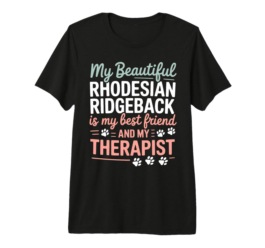 Rhodesian Ridgeback Dogs Puppies Friend T-Shirt - Minimalist Print Unisex - T-Shirt, Sweatshirt, Hoodie