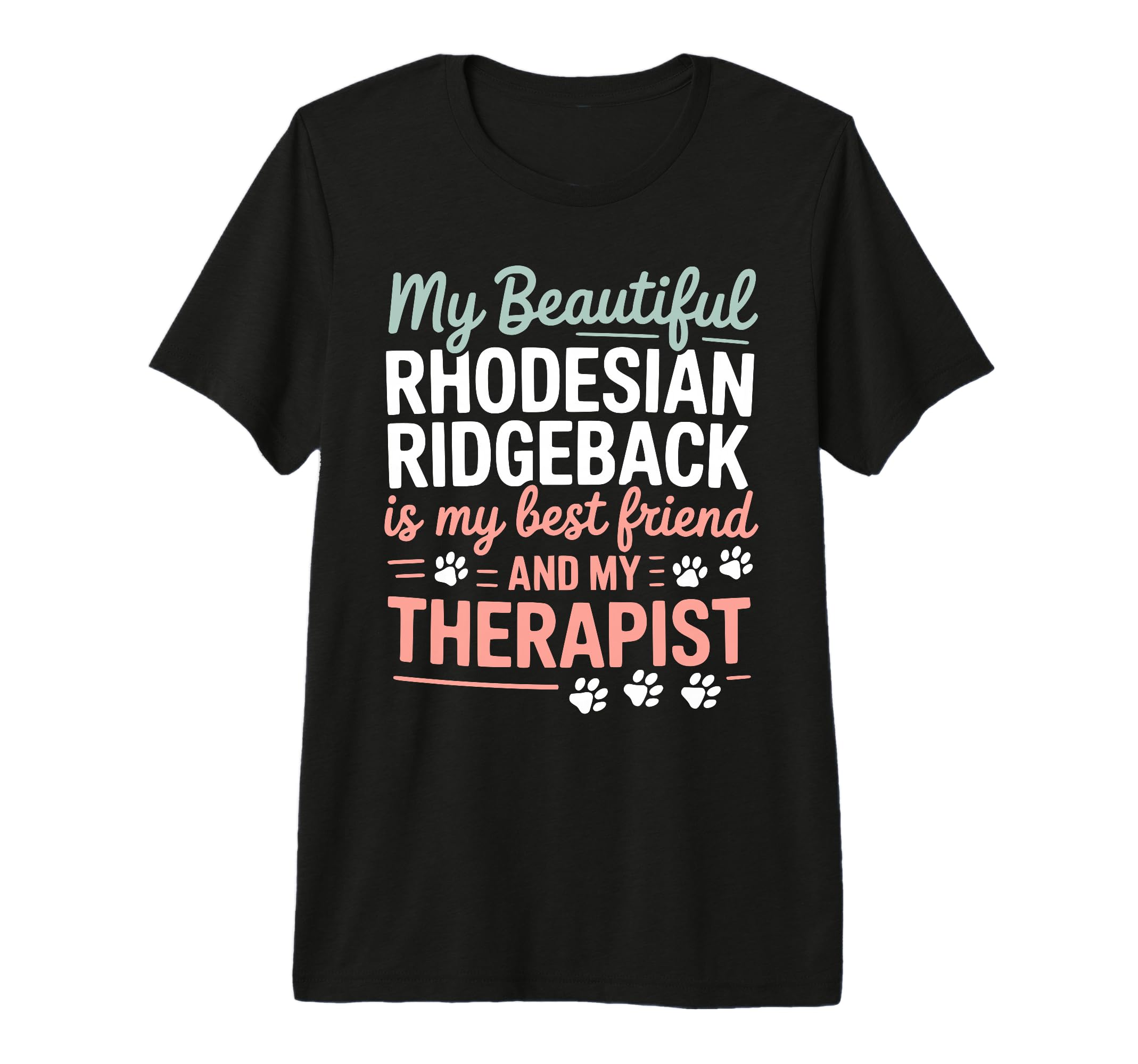 Rhodesian Ridgeback Dogs Puppies Friend T-Shirt - Minimalist Print Unisex - T-Shirt, Sweatshirt, Hoodie