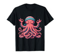 Meditation Octopus Yoga Pose Relaxing T-Shirt - Unique Graphic Unisex - T-Shirt, Sweatshirt, Hoodie