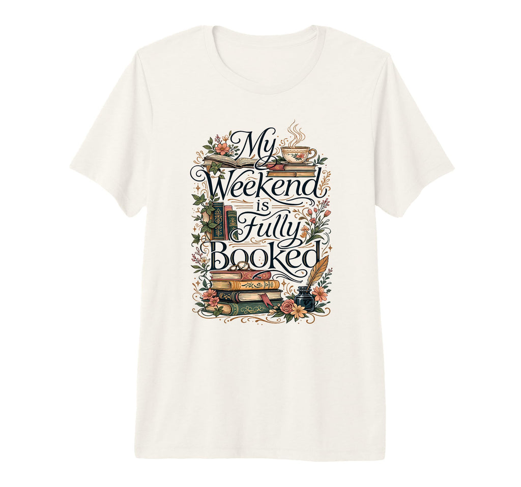Book Lover Readers Funny Coffee Bookish T-Shirt - Novelty Apparel Unisex - T-Shirt, Sweatshirt, Hoodie