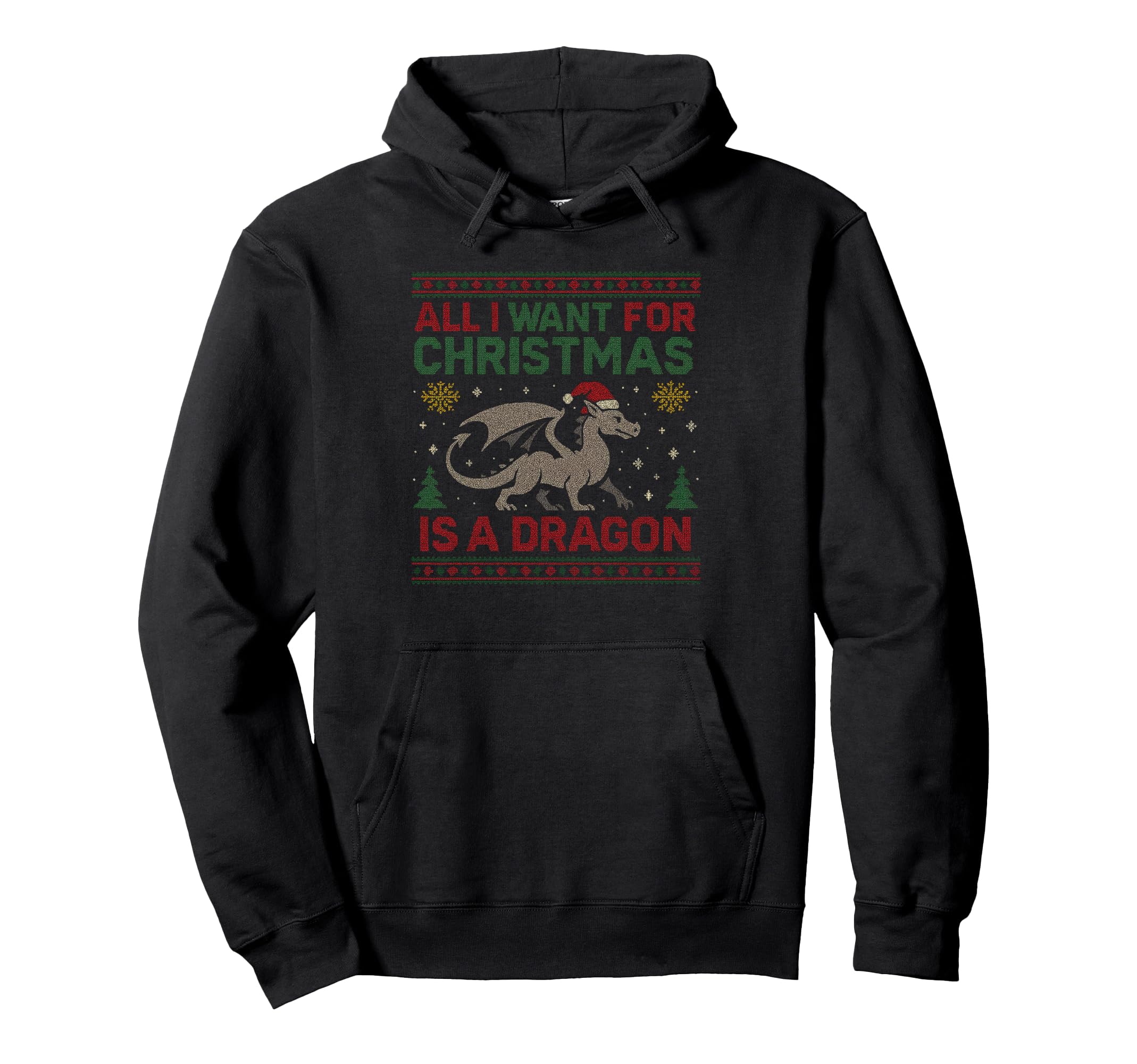 All I Want Is Dragon Books Ugly Hoodie - Graphic Print for Adults - T-Shirt, Sweatshirt, Hoodie