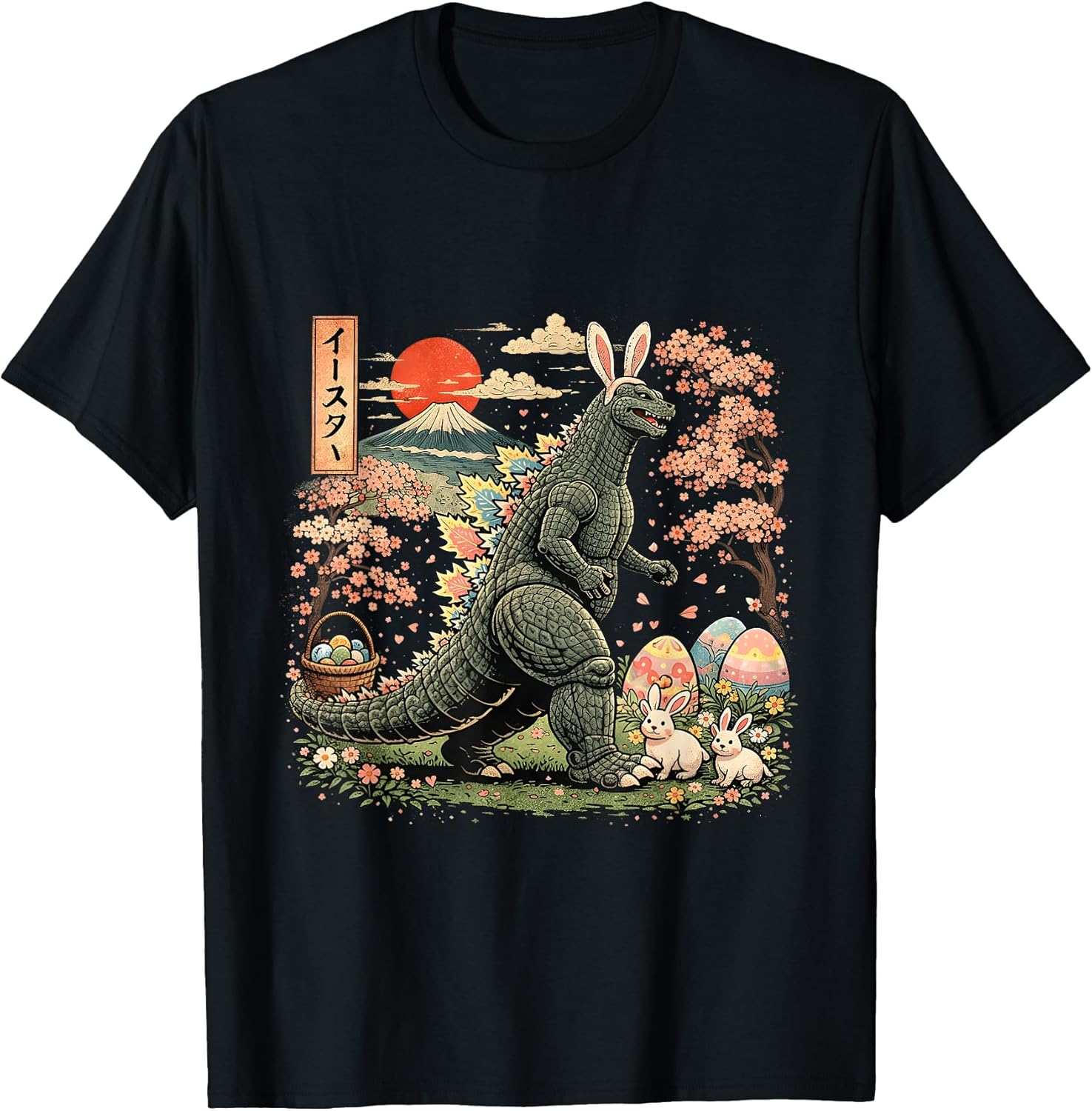 Sakura Kaiju Spring Studio Unisex T-shirt, Sweatshirt, Hoodie, Long Sleeve Tee - T-Shirt, Sweatshirt, Hoodie