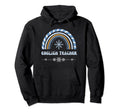 English Teacher Winter Holidays Hoodie - Aesthetic Graphic for Adults - T-Shirt, Sweatshirt, Hoodie