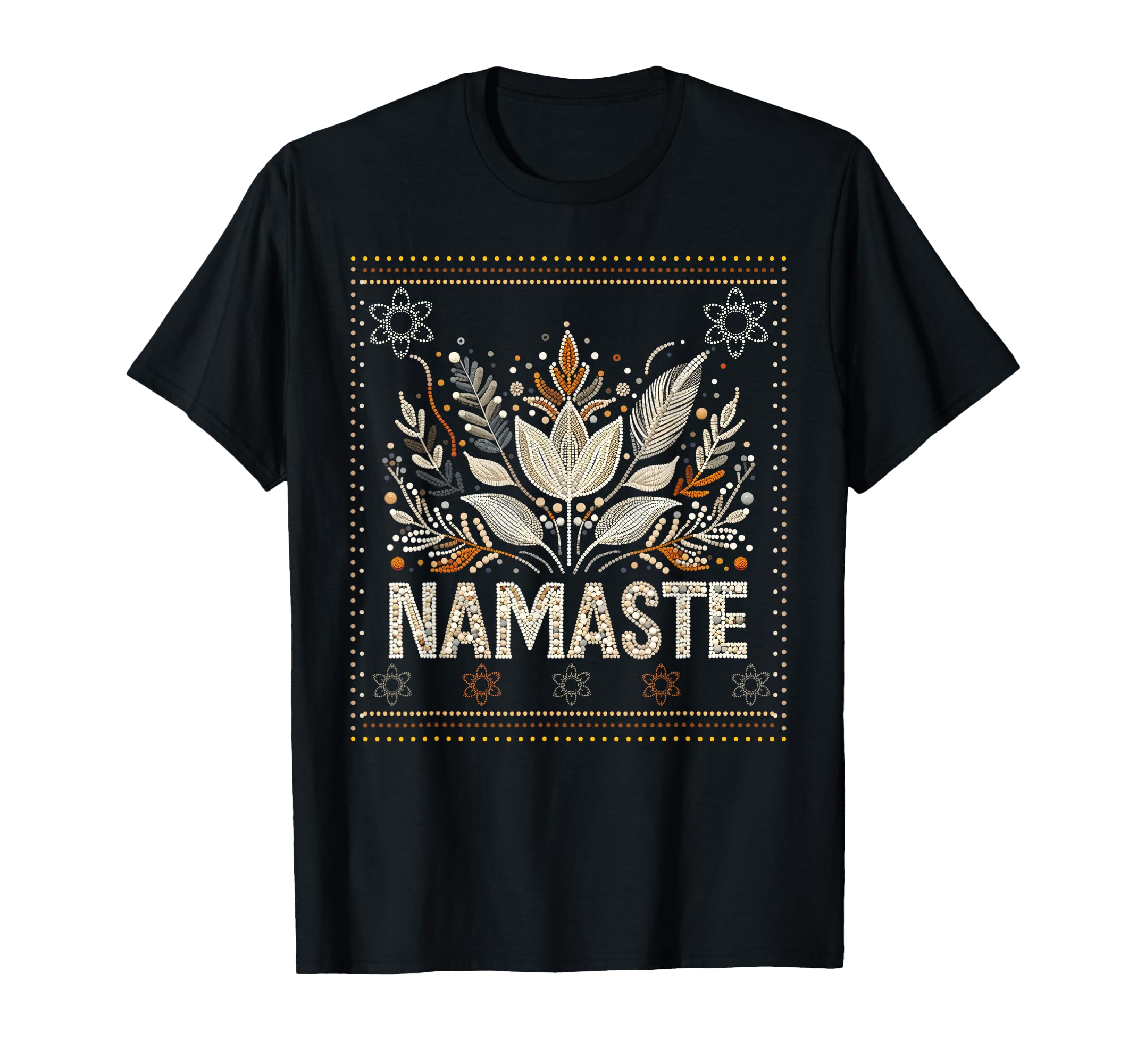 Namaste Botanical Zen Spiritual T-Shirt - Aesthetic Graphic for Adults - T-Shirt, Sweatshirt, Hoodie