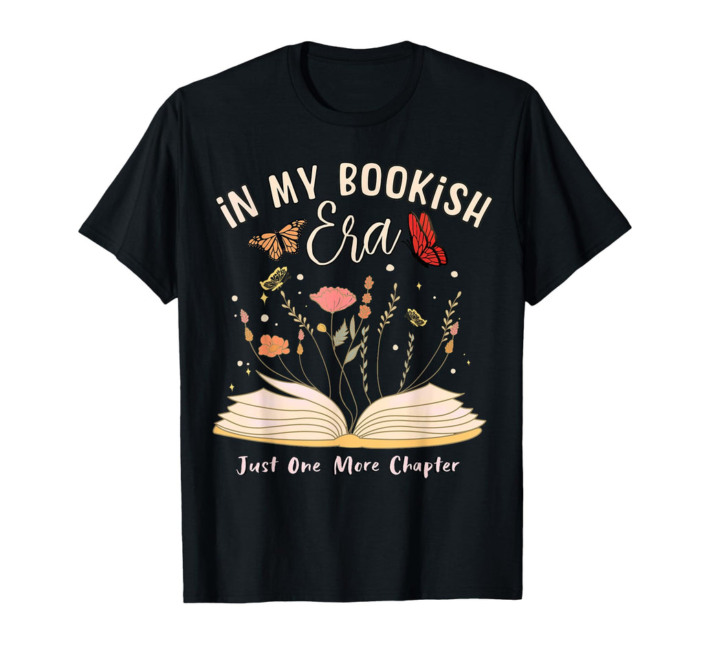 My Bookish Era Book Lover Open Book T-Shirt - Aesthetic Graphic for Adults - T-Shirt, Sweatshirt, Hoodie