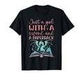 Just Sword And Paperback Fantasy Book T-Shirt - Novelty Apparel Unisex - T-Shirt, Sweatshirt, Hoodie