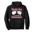 Funny Overthinker Hold Let Me Get My Hoodie - Aesthetic Graphic for Adults - T-Shirt, Sweatshirt, Hoodie