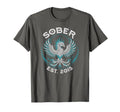 Funny Sober Since 2015 Aa Recovery T-Shirt - Streetwear Style Men Women - T-Shirt, Sweatshirt, Hoodie
