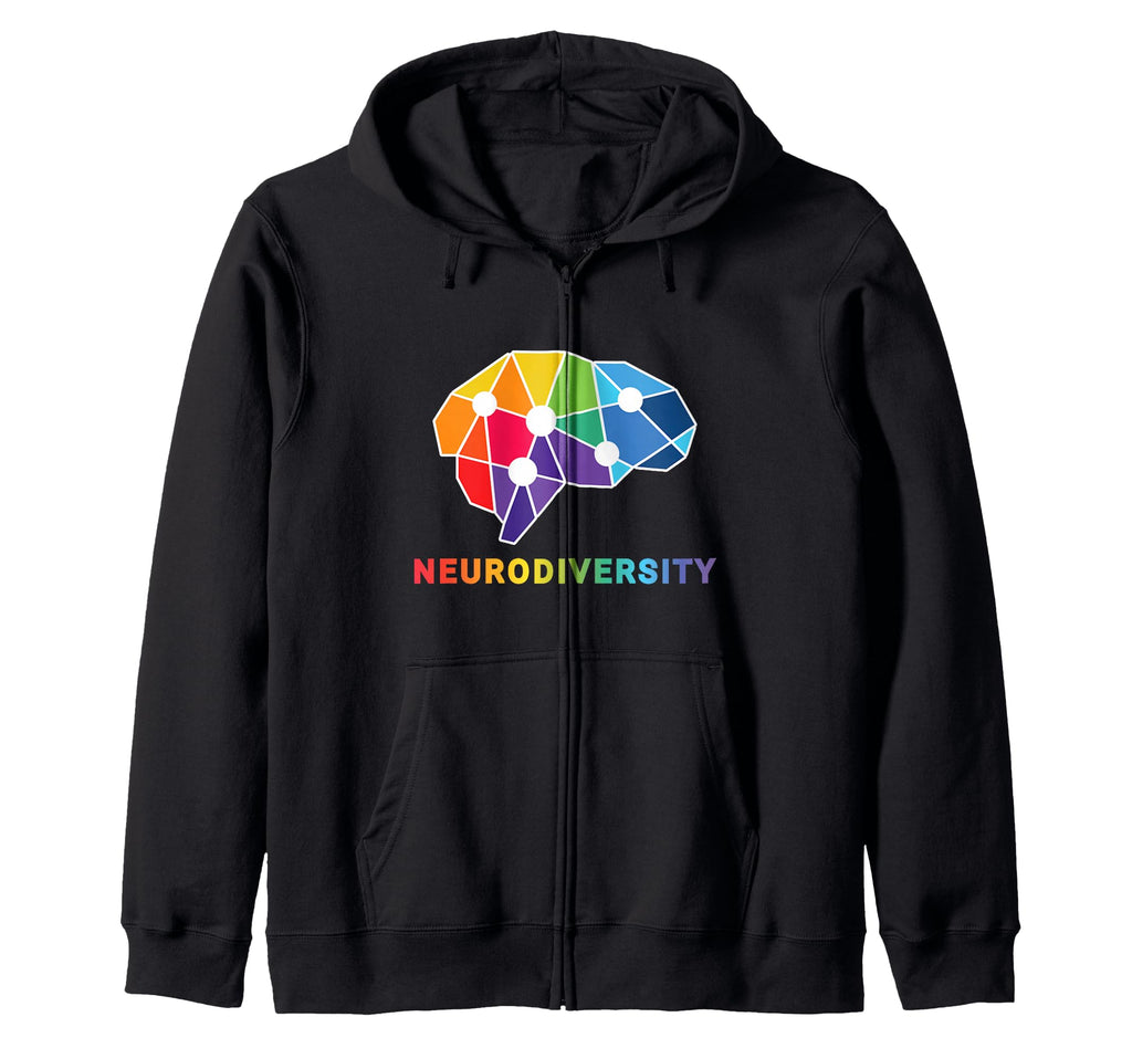 Embrace Neurodiversity Adhd Autism Sweatshirt - Graphic Print for Adults - T-Shirt, Sweatshirt, Hoodie