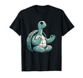 Meditation Tortoise Turtle Yoga Pose T-Shirt - Unique Graphic Unisex - T-Shirt, Sweatshirt, Hoodie