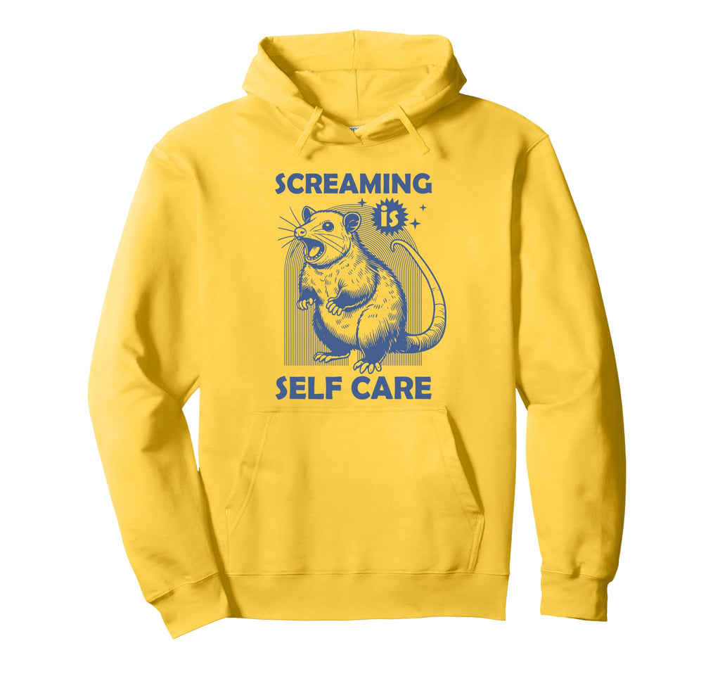 Possum Funny Trendy Aesthetic Self Hoodie - Casual Everyday Wear Unisex - T-Shirt, Sweatshirt, Hoodie