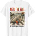 Neil the Seal Become Ungovernable Cute Animal Traffic Cone T-Shirt Unisex T-shirt, Sweatshirt, Hoodie, Long Sleeve Tee - T-Shirt, Sweatshirt, Hoodie