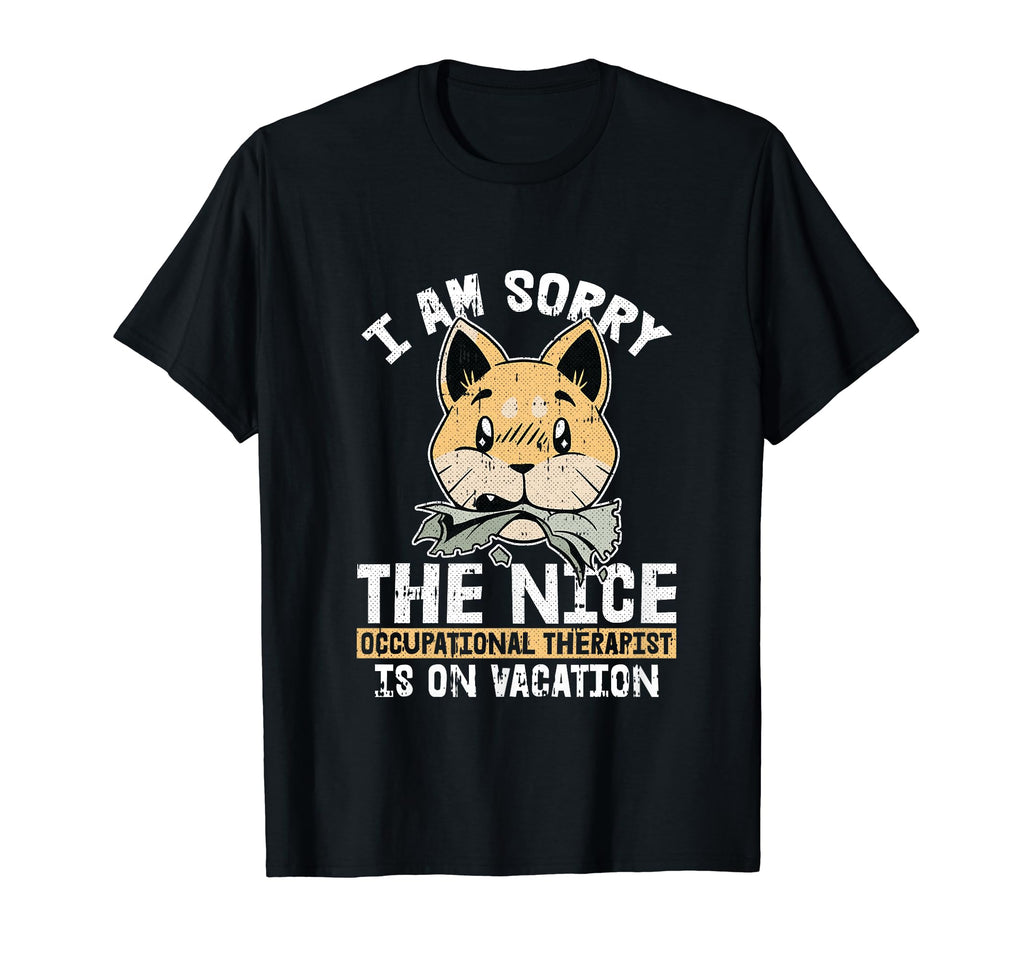 Vacation Occupational Therapy Funny Dog T-Shirt - Graphic Print Men Women - T-Shirt, Sweatshirt, Hoodie