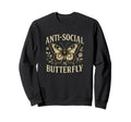 Anti Social Funny Introvert Sweatshirt - Fun Novelty Design for Adults - T-Shirt, Sweatshirt, Hoodie