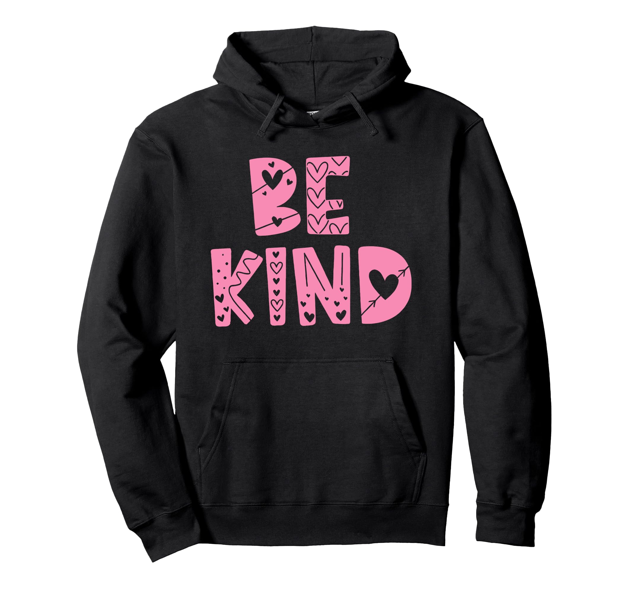Be Kind Inspirational Mental Health Hoodie - Custom Art Print Men Women - T-Shirt, Sweatshirt, Hoodie