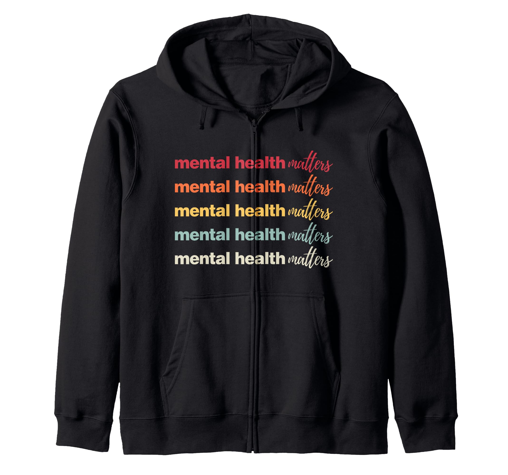 Positivity End Stigma Mental Health Sweatshirt - Trendy Graphic Men Women - T-Shirt, Sweatshirt, Hoodie