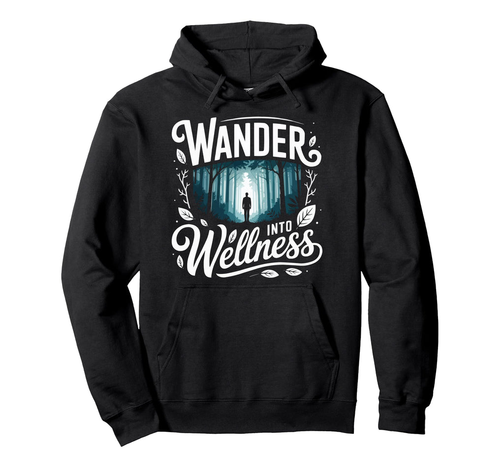 Shinrin Yoku Nature Therapy Tree Relaxation Hoodie - Unique Graphic Unisex - T-Shirt, Sweatshirt, Hoodie