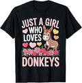 Funny Donkey Art for Women Girls Mom Miniature Mule Donkey T-Shirt Unisex T-shirt, Sweatshirt, Hoodie, Long Sleeve Tee - T-Shirt, Sweatshirt, Hoodie