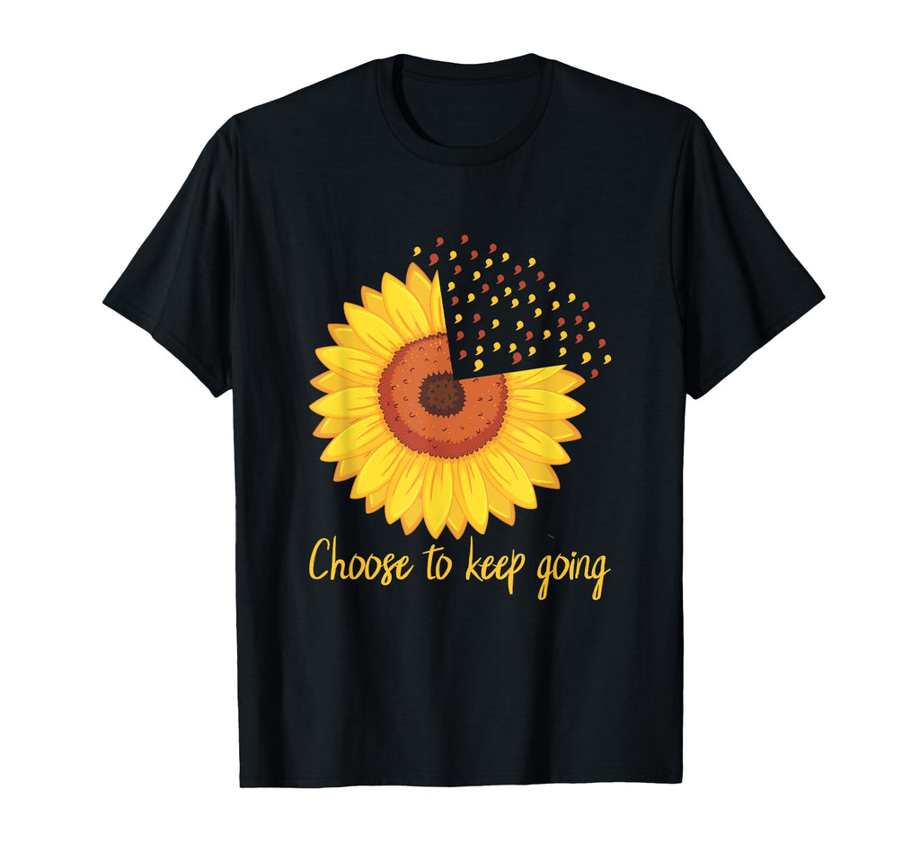 Choose To Keep Going Semicolon Mental T-Shirt - Trendy Graphic Men Women - T-Shirt, Sweatshirt, Hoodie