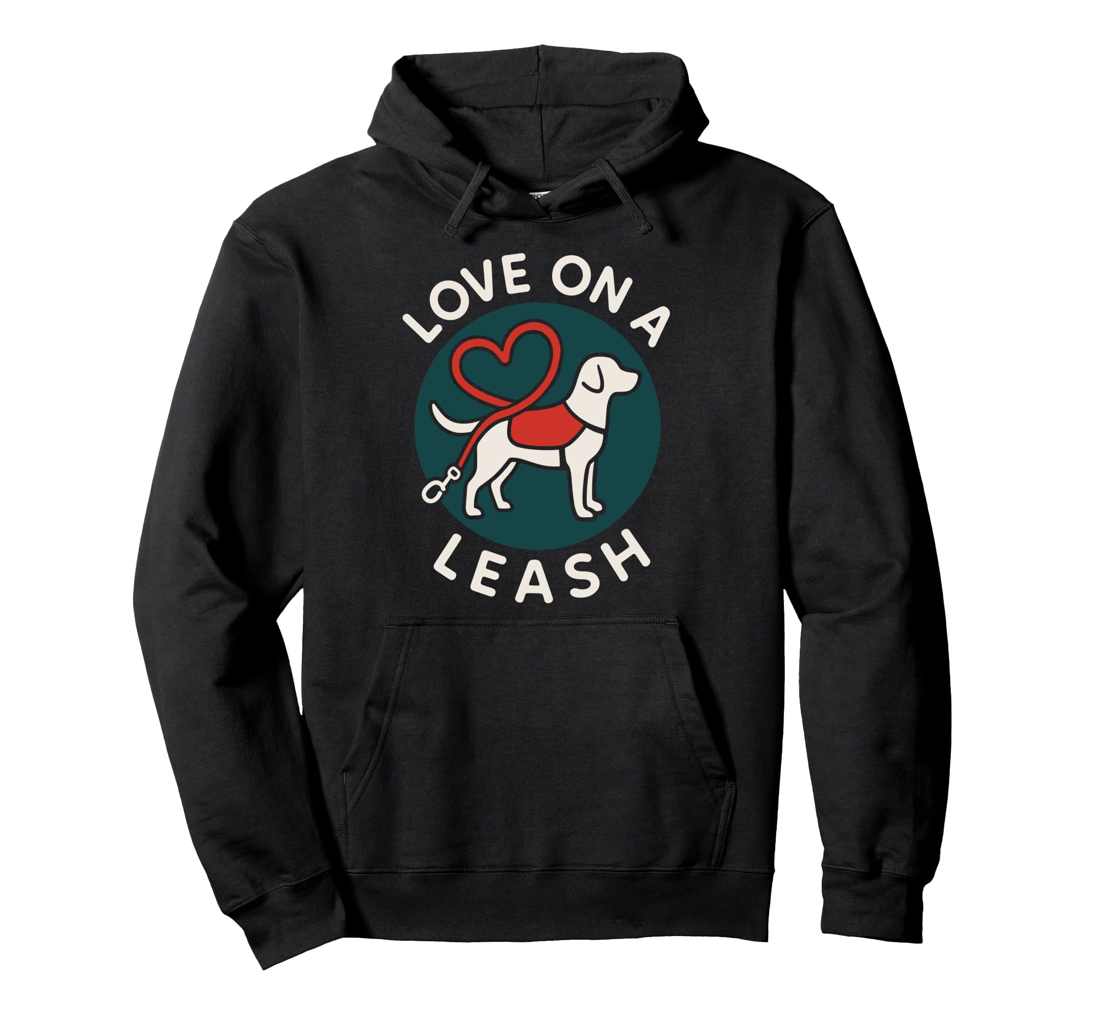 Therapy Dog Emotional Support Handler Hoodie - Unique Graphic Unisex - T-Shirt, Sweatshirt, Hoodie
