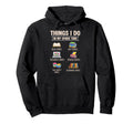 Things I Do My Spare Time Book Reader Book Hoodie - Unique Graphic Unisex - T-Shirt, Sweatshirt, Hoodie