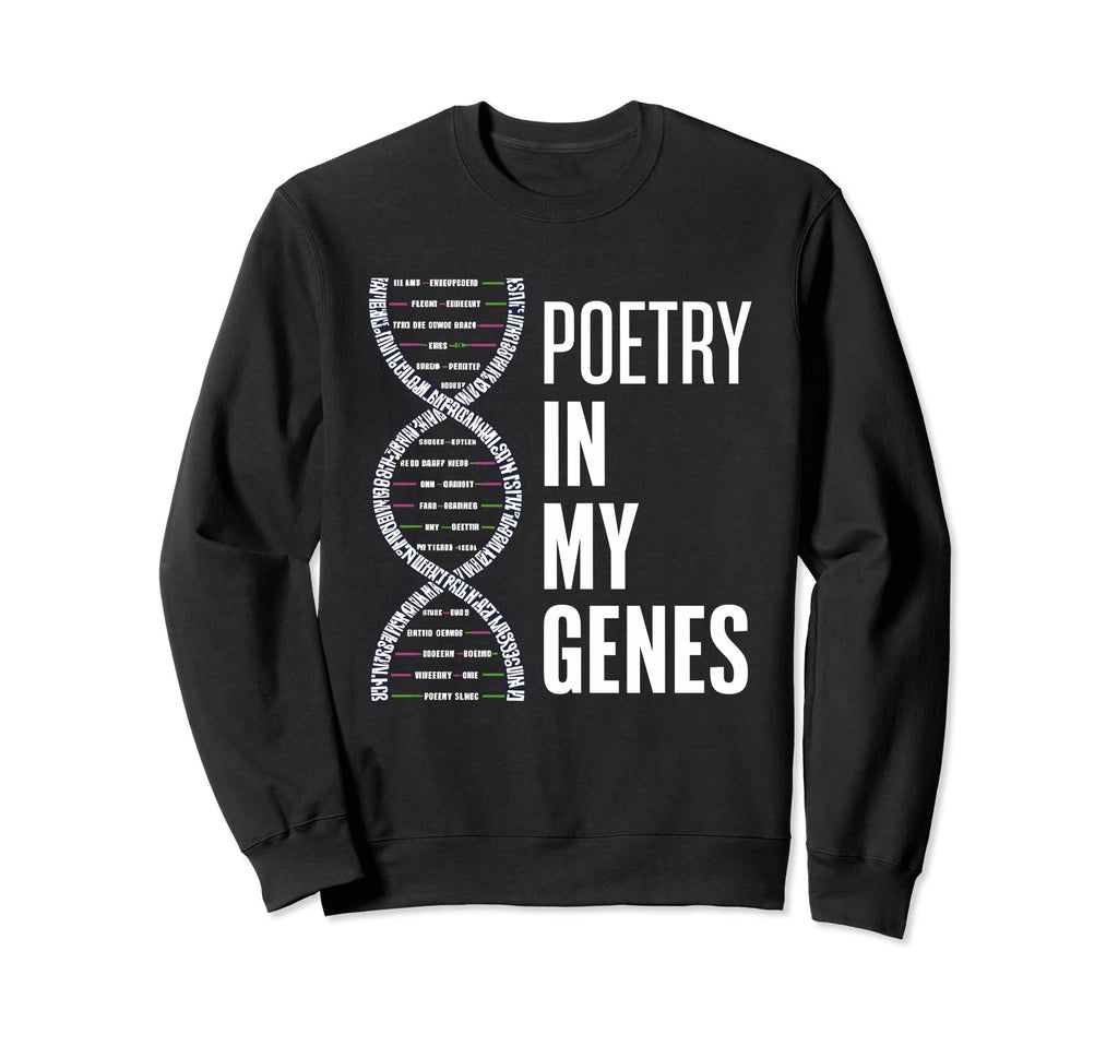 Poetry Slam Writer Poet Literature Sweatshirt - Minimalist Print Unisex - T-Shirt, Sweatshirt, Hoodie