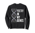 Poetry Slam Writer Poet Literature Sweatshirt - Minimalist Print Unisex - T-Shirt, Sweatshirt, Hoodie