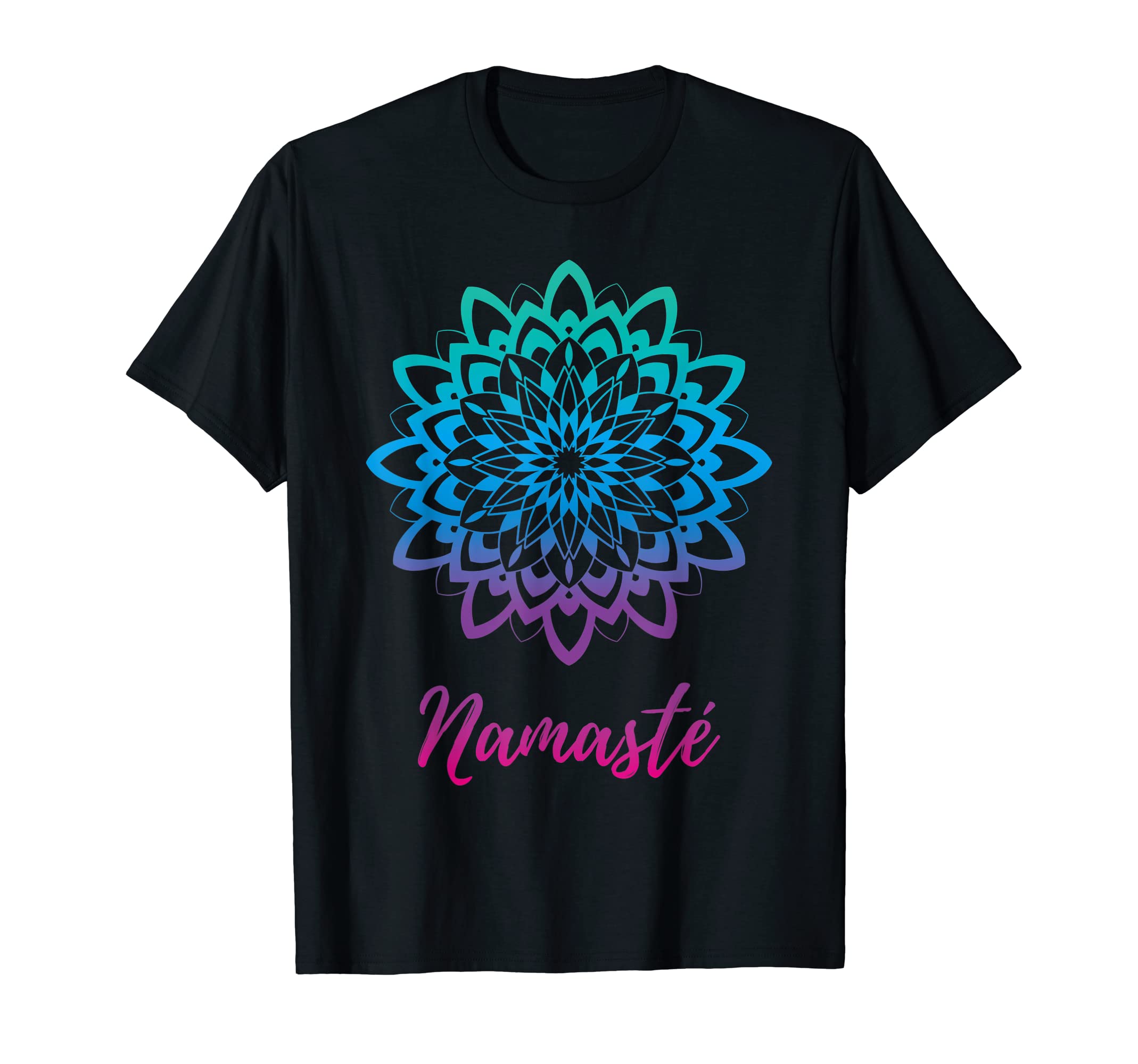 Mandala Namast Mindfulness Meditation T-Shirt - Fun Novelty Design Unisex - T-Shirt, Sweatshirt, Hoodie