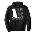 Golden Retrievers Are Best Therapy Dog Hoodie - Unique Graphic Unisex - T-Shirt, Sweatshirt, Hoodie