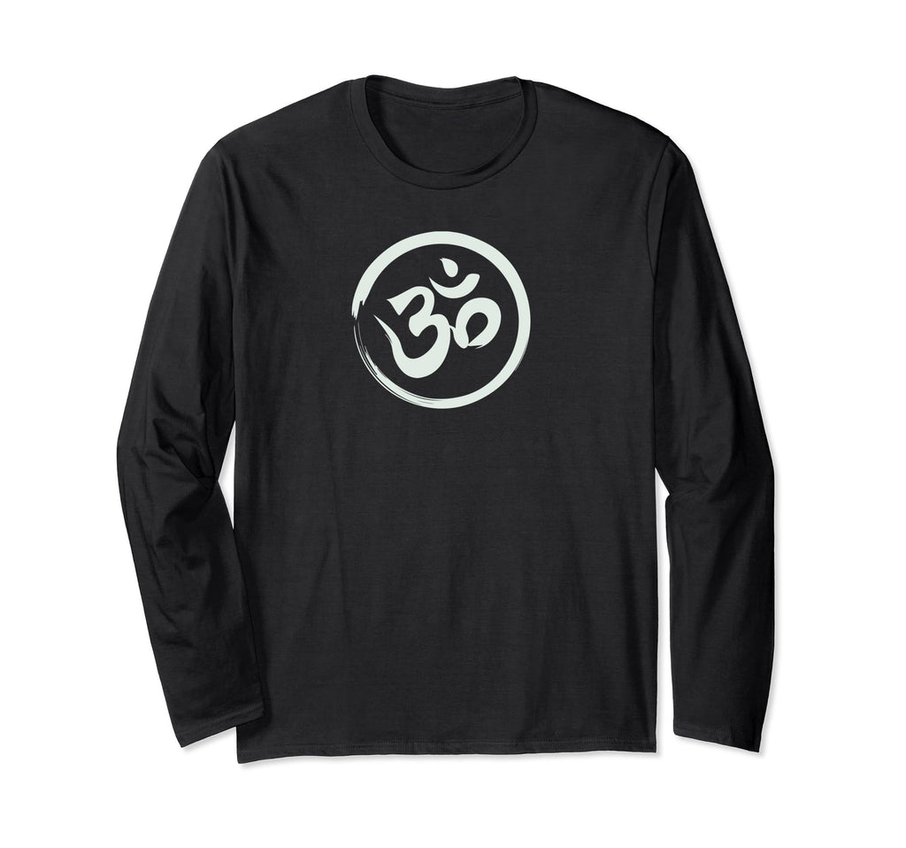 Om Enso Circle Zen Mindfulness Brush T-Shirt - Graphic Print for Adults - T-Shirt, Sweatshirt, Hoodie