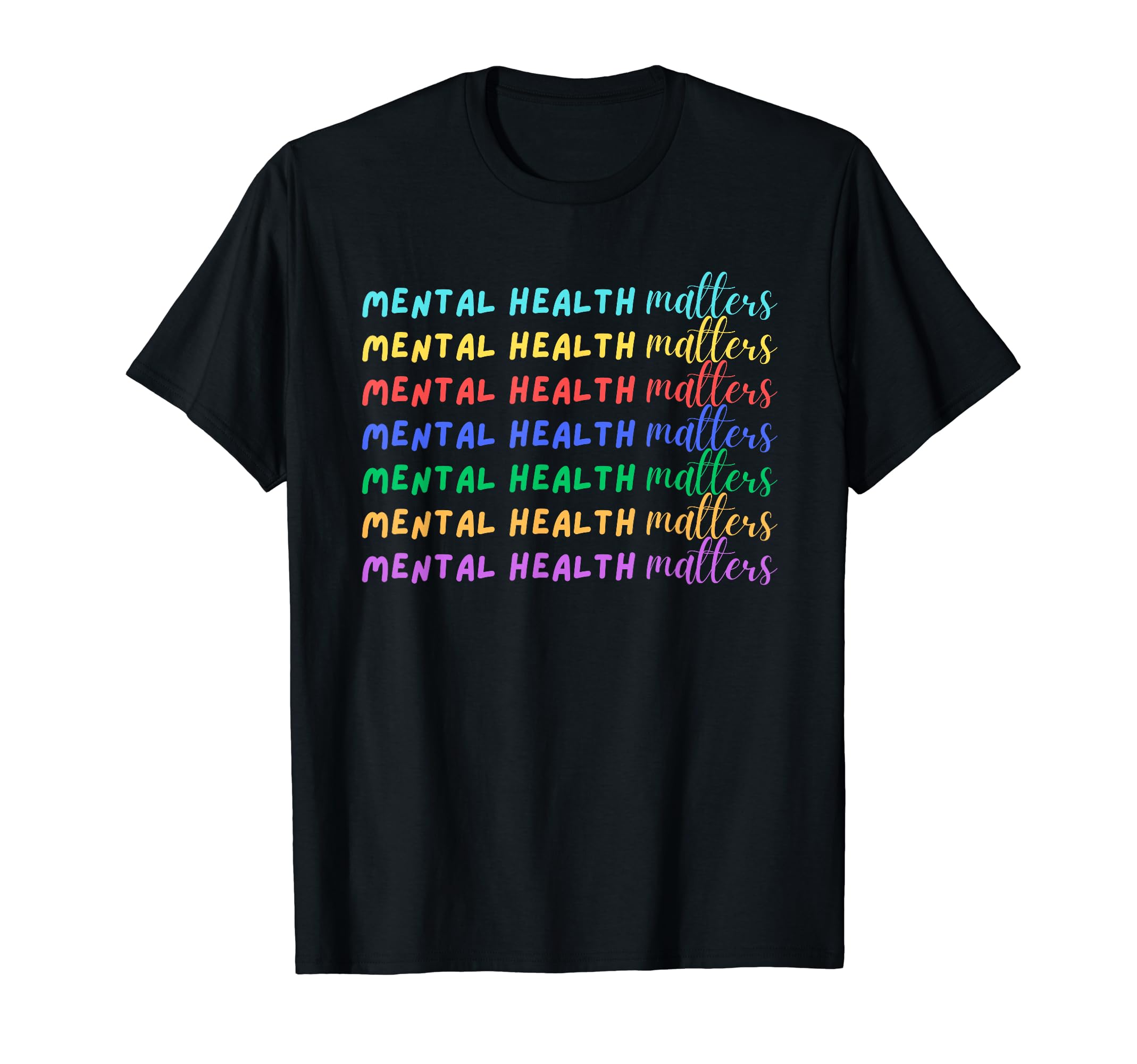 Mental Health Matters Spread T-Shirt - Casual Everyday Wear Unisex - T-Shirt, Sweatshirt, Hoodie