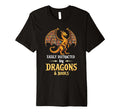 Literary Easily Distracted Dragons T-Shirt - Aesthetic Graphic Men Women - T-Shirt, Sweatshirt, Hoodie
